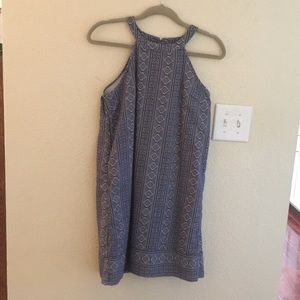 Adorable dress with fashionable designs.